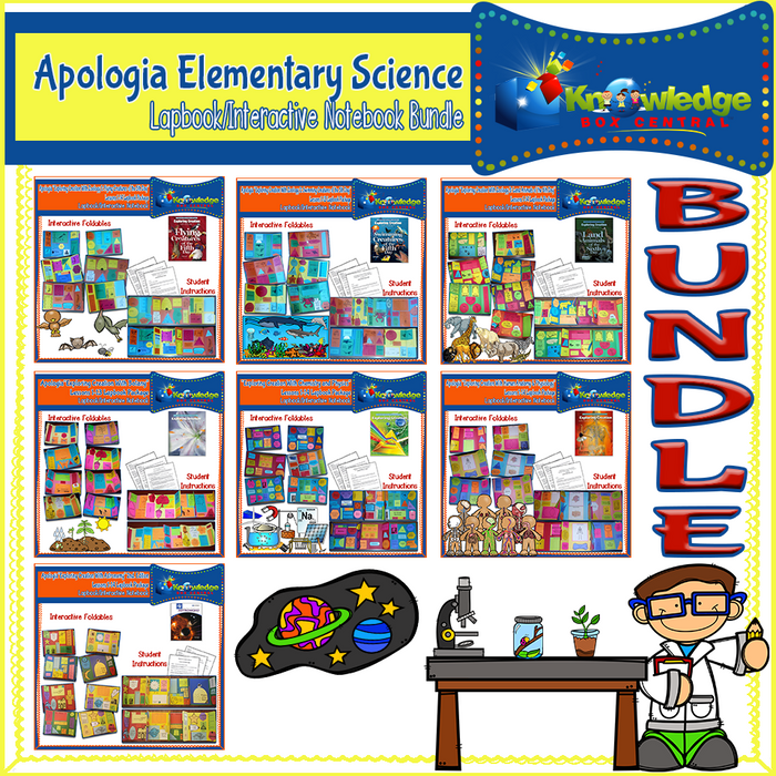 Apologia Elementary Science Lapbook BUNDLE