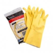 Bastion Yellow Dishwashing Gloves Medium