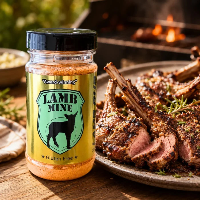 BBQWAR Lamb Rub Shaker 245g Gluten Free