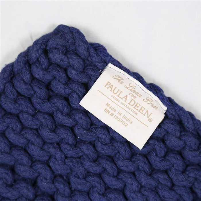 Crocheted Pot Holder NAVY