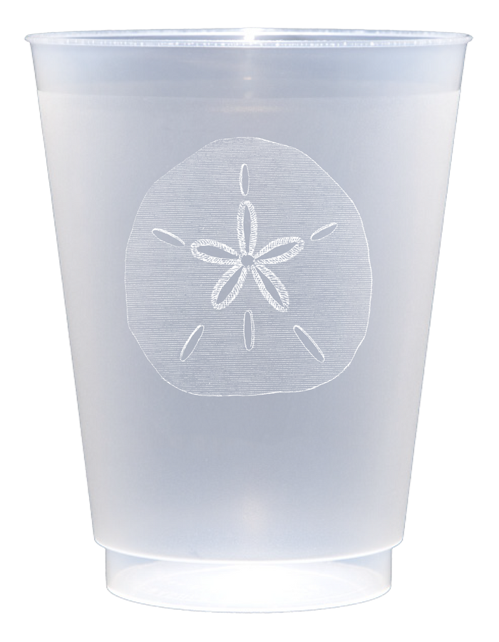 Customizable Sand Dollar 16oz Cups