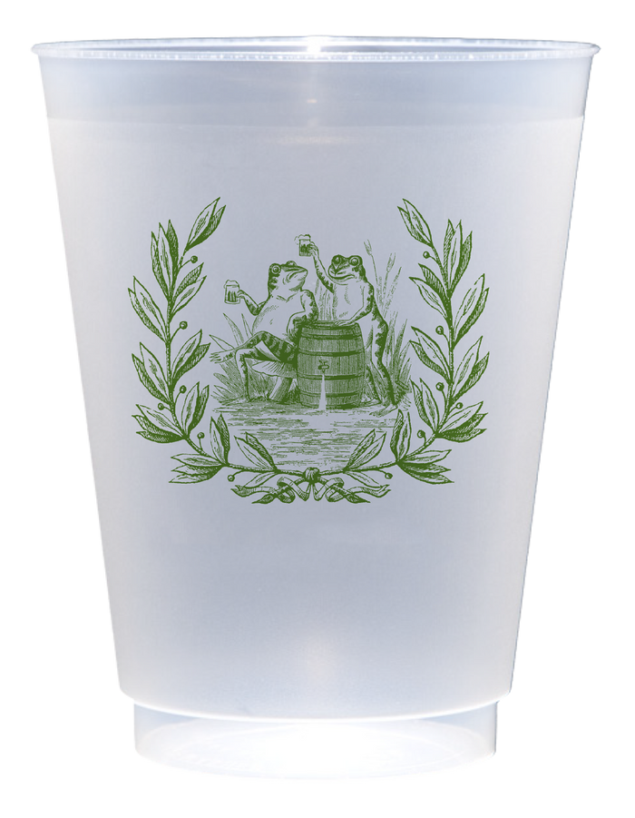 Customizable Toasting Toads 16oz Cups