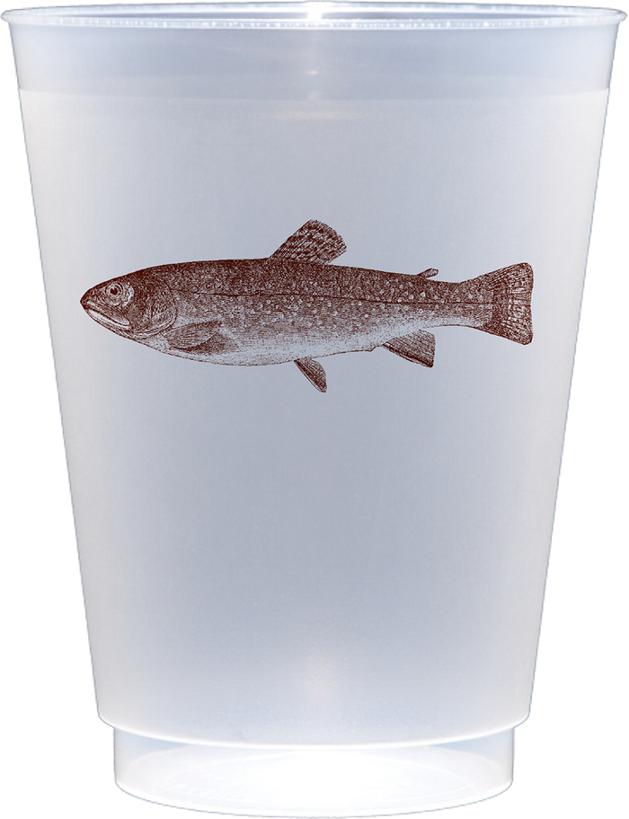 Customizable Trout 16oz Cups