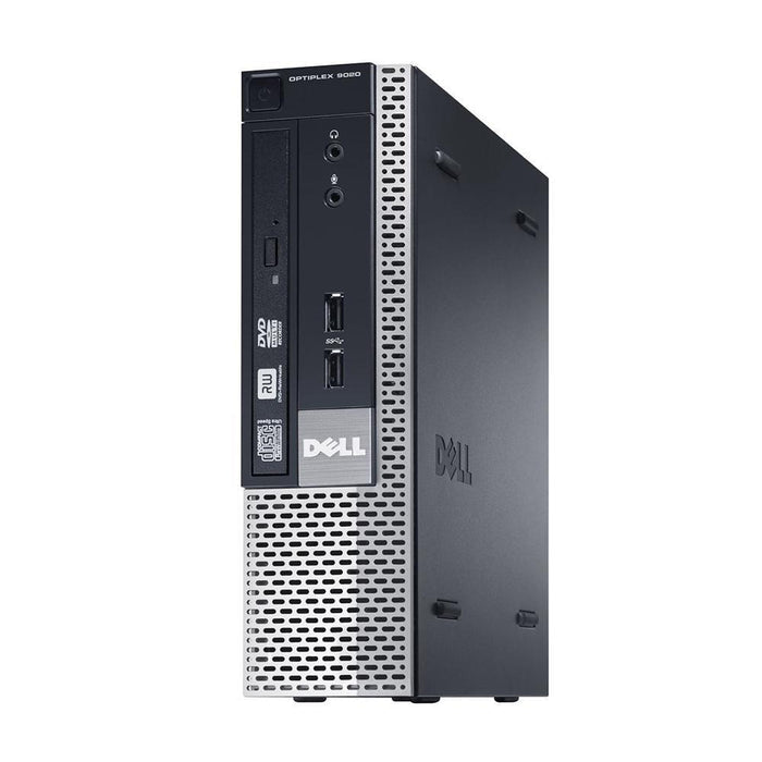 DELL OptiPlex 9020 USFF - 4th Gen Intel Core i5-4570S 2.9GHz (up to 3.2GHz), 8 GB DDR3, 240 GB SSD, DVDRW, Win 10 Pro - Keyboard & Mouse - Coretek Computers