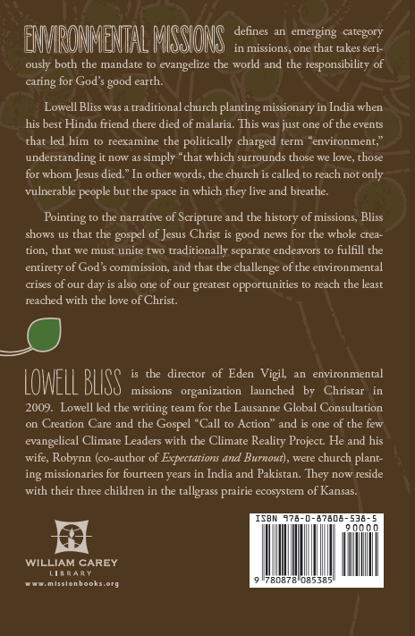 Environmental Missions - MissionBooks.org