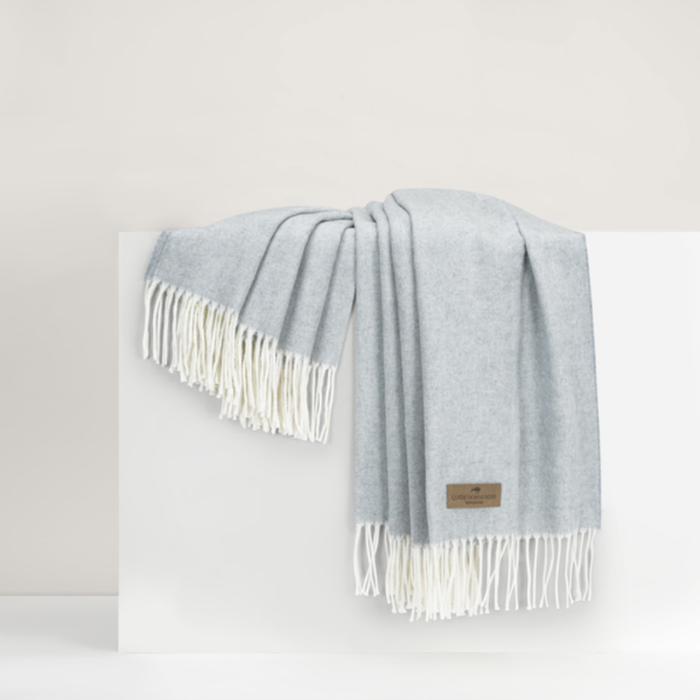 Italian Herringbone Throw Crystal