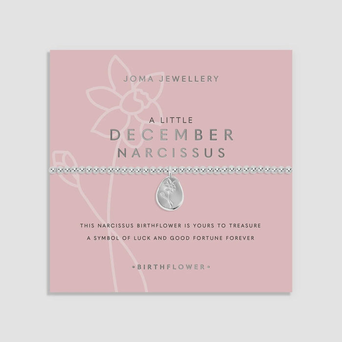 Joma Birth Flower A Little December Bracelet