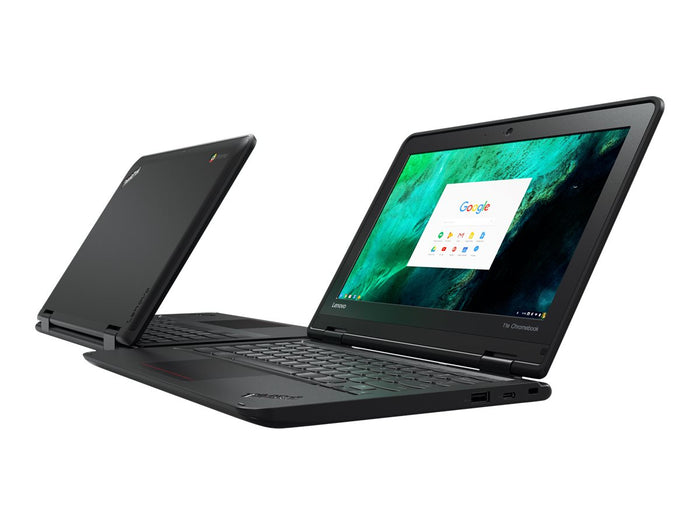 Lenovo ThinkPad 11e Chromebook - Intel N2930 Quad 1.83GHz 4GB RAM 16GB SSD WebCam 11.6" ChromeOS - Coretek Computers