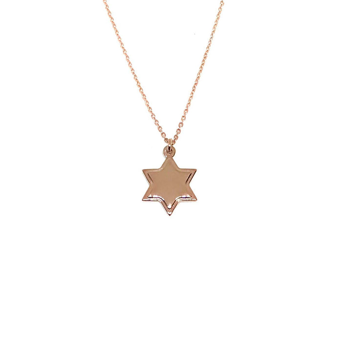 rose gold plated necklace