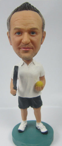 Male Tennis Player #1 - National Bobblehead HOF Store