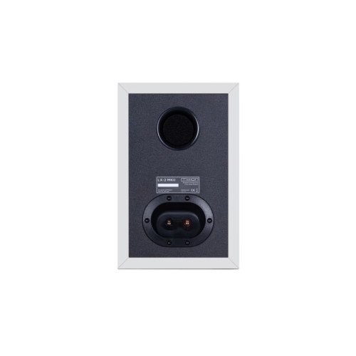 Mission LX-2 MKII Standmount Bookshelf Speakers White Pair White