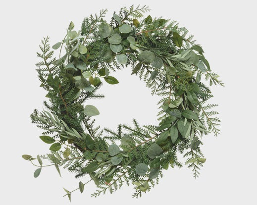 Mixed Foliage Wreath - 60cm