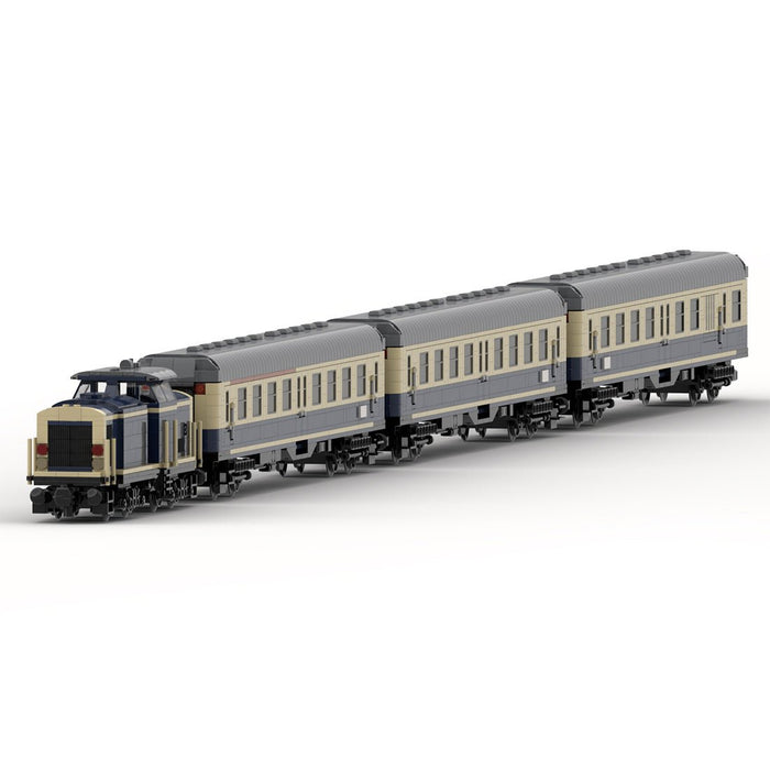 MOC - 108365 V100 Regional Train Klemmbausteine - LesDiy - Klemmbausteine
