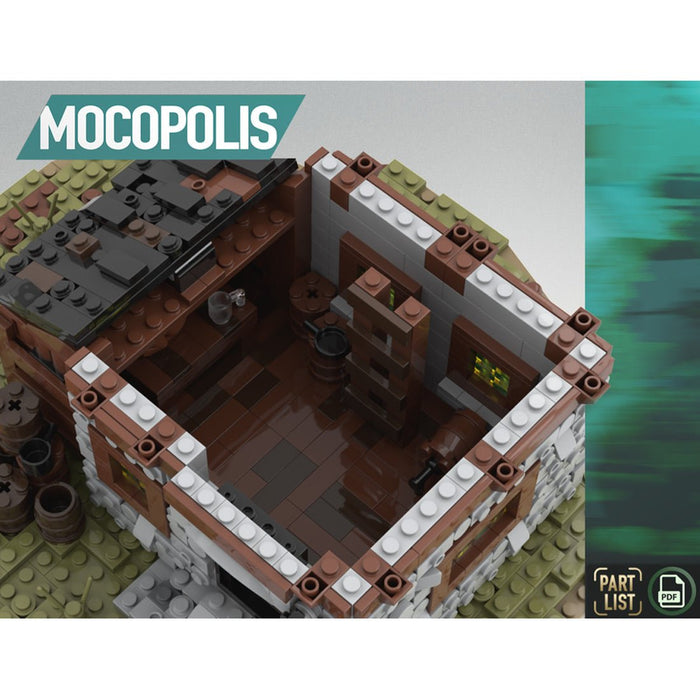 MOC - 76464 MOC Medieval Mill Klemmbausteine - LesDiy - Klemmbausteine