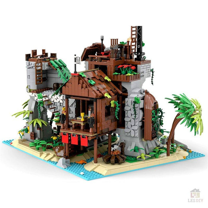 MOC - 77171 Verbotene Insel - LesDiy - Klemmbausteine