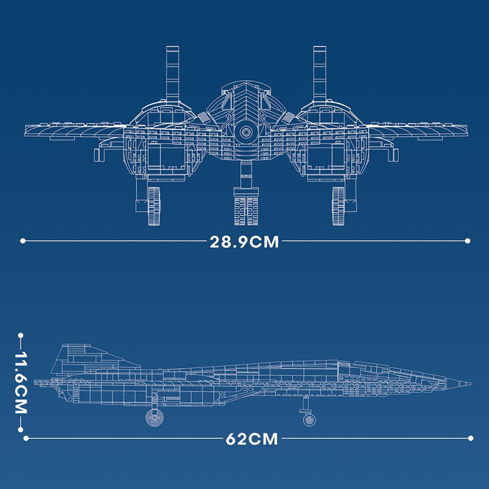 Mocsage 1/35 Darkstar SR - 72 UAV Klemmbausteine - LesDiy - Klemmbausteine