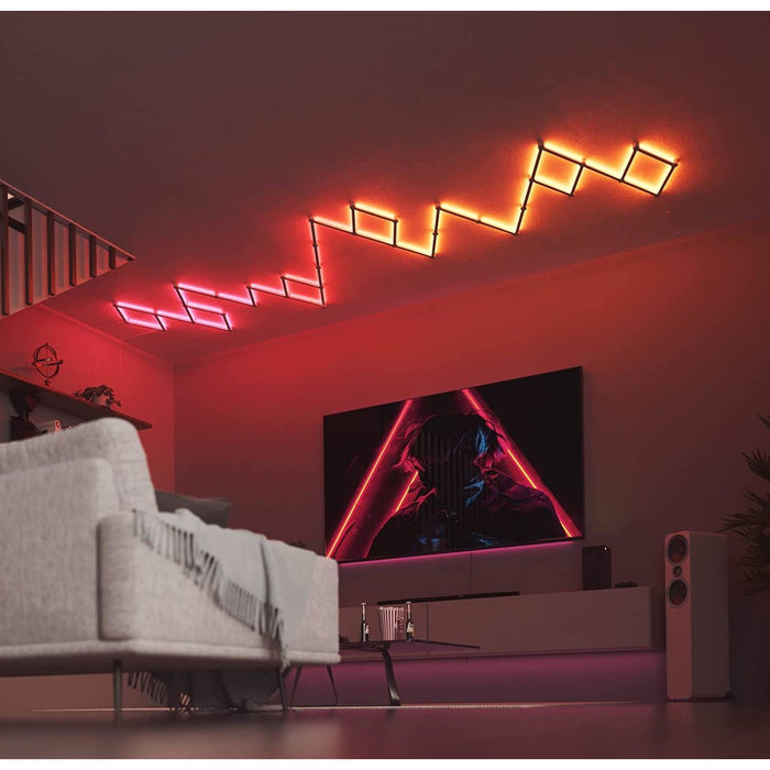 Nanoleaf Lines Starter Kit Pack of 15 | NL59-K-6002LW-15PK-U from Nanoleaf - DID Electrical (7671507058876)