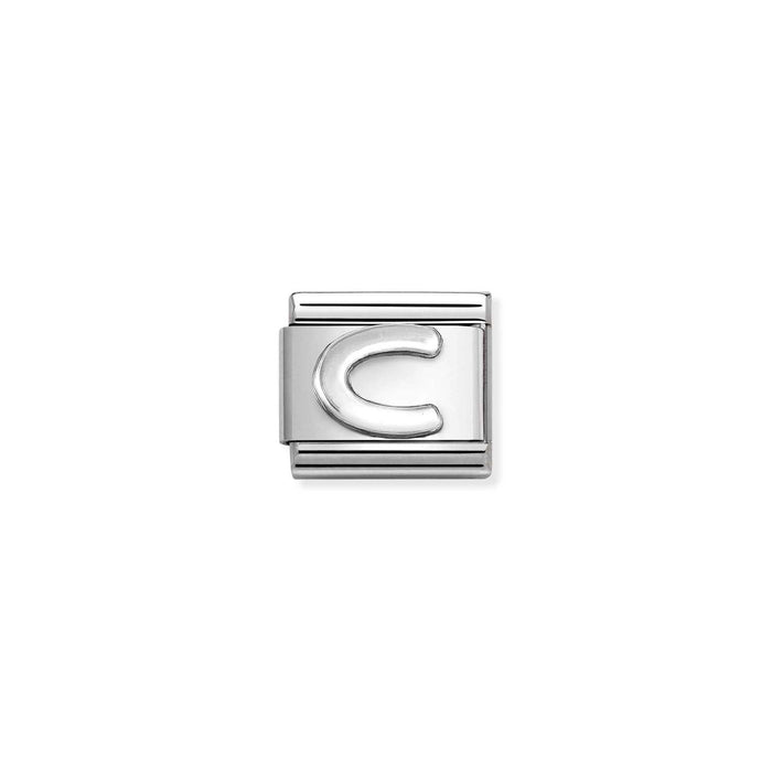 Nomination Classic Silver Charm - Letter C