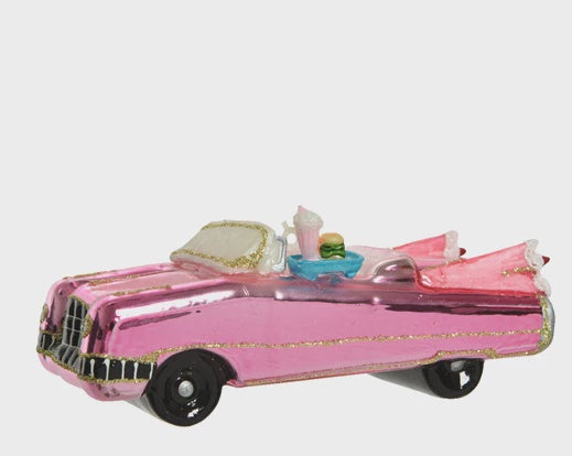 Novelty Glass Convertible Car Decoration