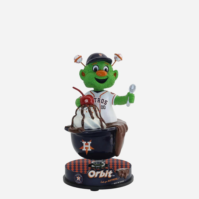 Orbit Houston Astros Ice Cream Helmet Mini MLB Bobblehead
