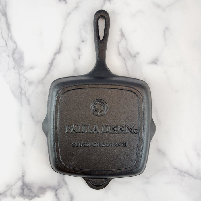 Paula Deen Cast Iron Griddle Skillet 12"