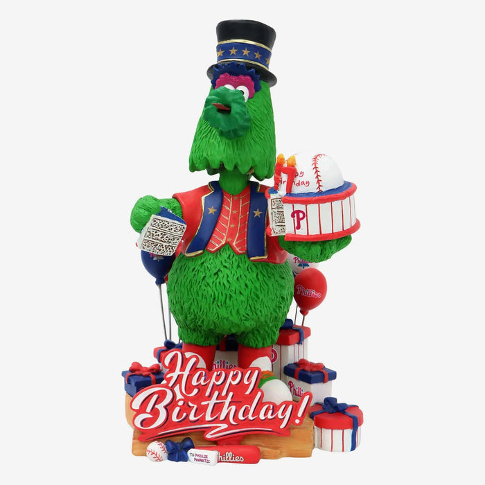 Phillie Phanatic Philadelphia Phillies 2025 Birthday MLB Bobblehead