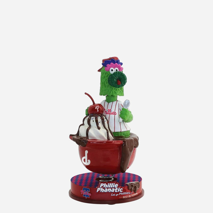 Phillie Phanatic Philadelphia Phillies Ice Cream Helmet Mini MLB Bobblehead