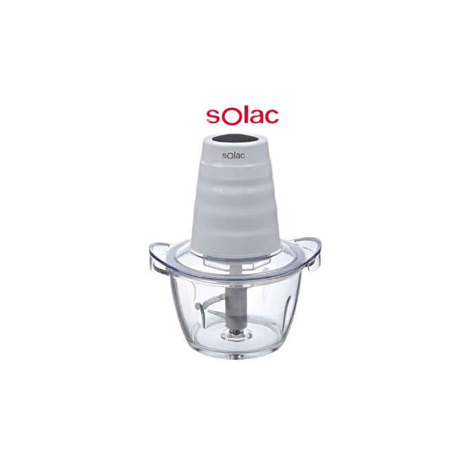 pro 400 chopper / Solac chopper white 400 watt glass / 2 blades 1.5 L / WHITE
