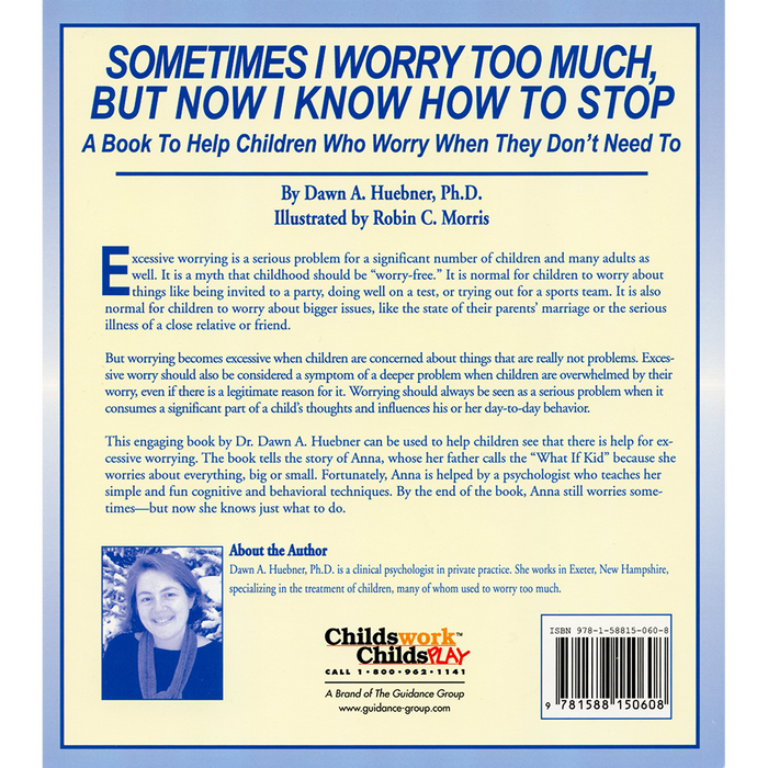 Sometimes I Worry Too Much (But Now I Know How To Stop)