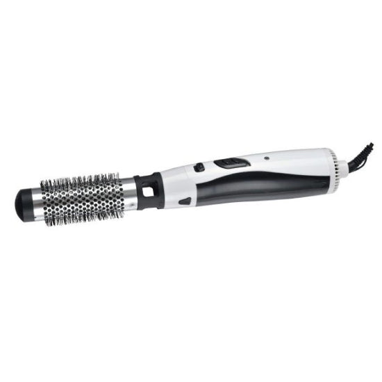 SPAS-707A7 / SPTECH Hair brush white 1000 w Works with ions, cooling feature / hanger / 360 degree straightener / 1000 watt / BLACK