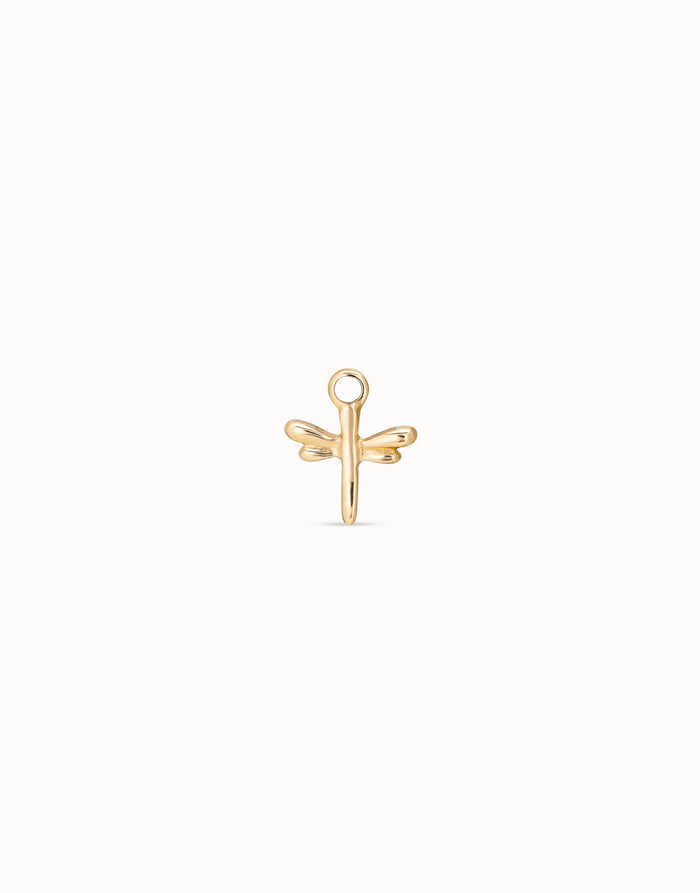 UNOde50 Dragonfly Earring Charm - Gold