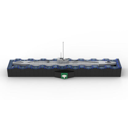 1/200 Scale German U - 505 WWII U - boat Klemmbausteine - LesDiy - Klemmbausteine