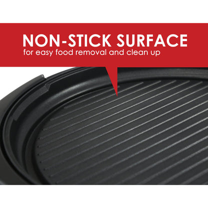NON-STICK SURFACE for easy food removal and clean up