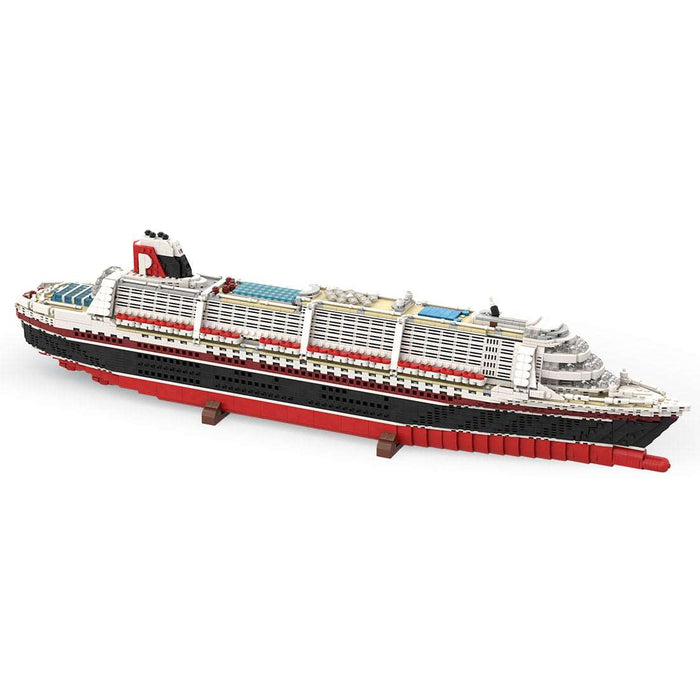 1:400 Das moderne Kreuzfahrtschiff „Poseidon“. - LesDiy - Klemmbausteine