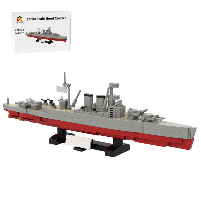 1/700 Scale Hood Cruiser Klemmbausteine - LesDiy - Klemmbausteine