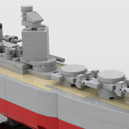 1/700 Scale Nelson - Class Battleship Klemmbausteine - LesDiy - Klemmbausteine