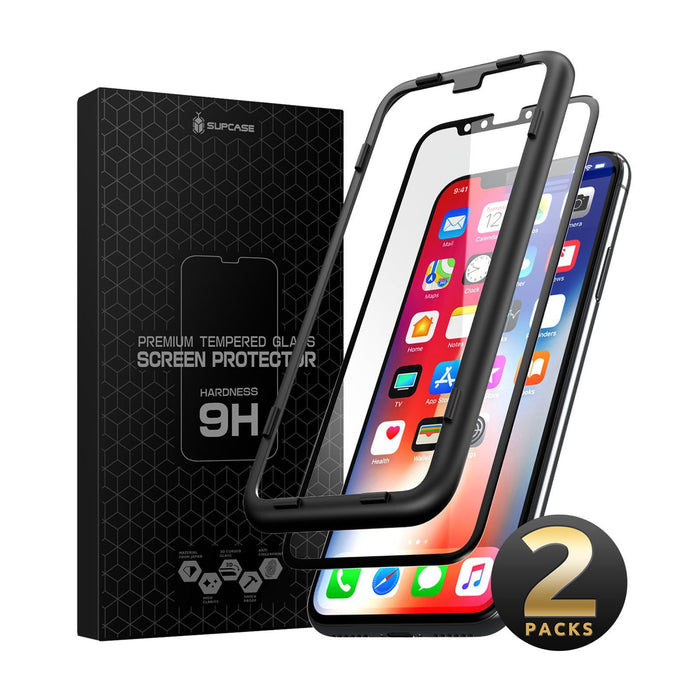 3D Glass Screen Protector for iPhone 6.5 inch 2018 and 2019 (2 Pack) -Clear