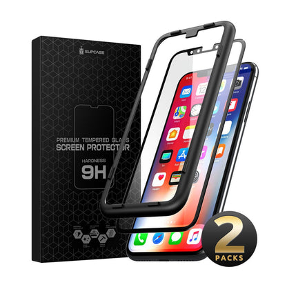 3D Glass Screen Protector for iPhone 6.5 inch 2018 and 2019 (2 Pack) -Clear