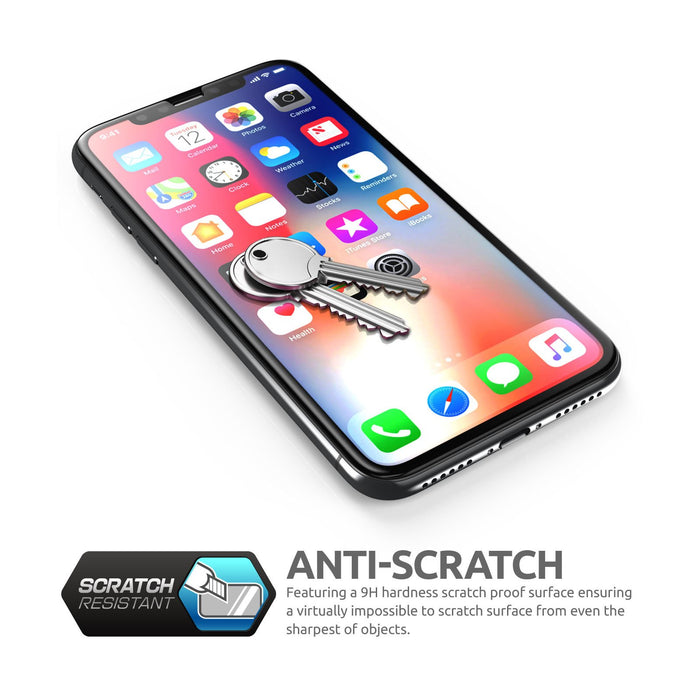 3D Glass Screen Protector for iPhone 6.5 inch 2018 and 2019 (2 Pack) -Clear