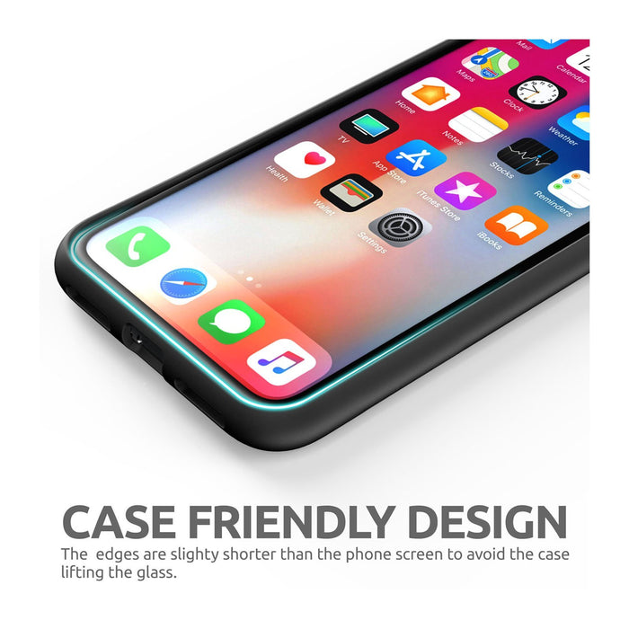 3D Glass Screen Protector for iPhone 6.5 inch 2018 and 2019 (2 Pack) -Clear