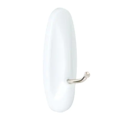 3M Command Medium Wire Hook with Strip - White & Metal | 3M17068 (7671933632700)