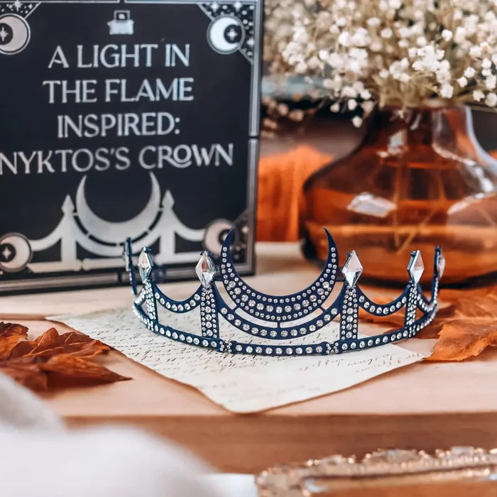 A Light in the Flame Inspired: Nyktos’ Crown Accessories
