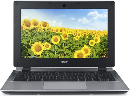 Acer C730e 11.6" Chromebook Intel Celeron 2.16GHz 4GB RAM 16GB SSD - Coretek Computers