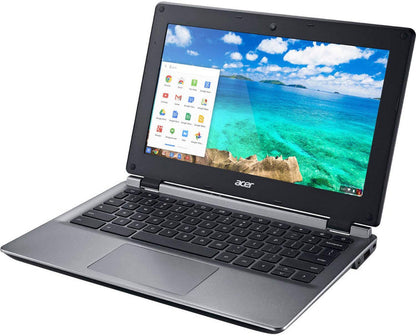 Acer C730e 11.6" Chromebook Intel Celeron 2.16GHz 4GB RAM 16GB SSD - Coretek Computers
