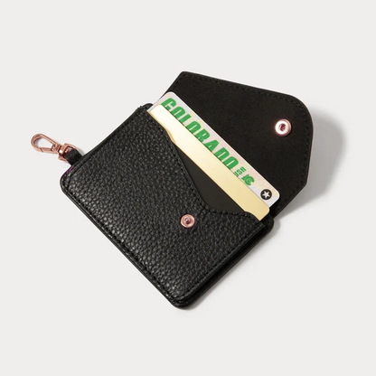 Add-On Magnet Wallet - Black/Rose Gold
