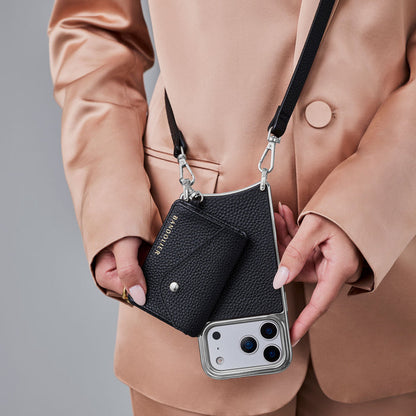 Add-On Magnet Wallet - Black/Silver