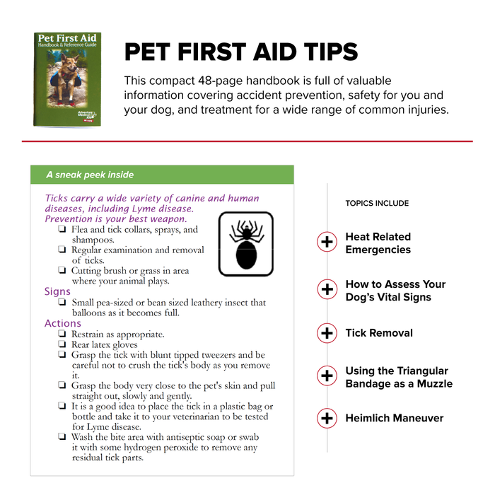 Adventure Dog Medical Kit - Trail Dog Pet Adventure Medical Kits