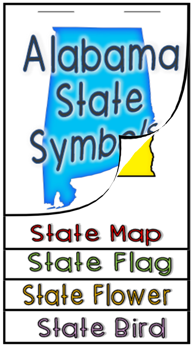 Alabama State History Interactive Foldable Booklets