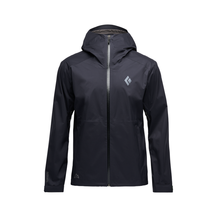 AllTrails × Black Diamond Men's Fineline Stretch Shell - Black Outerwear Black Diamond