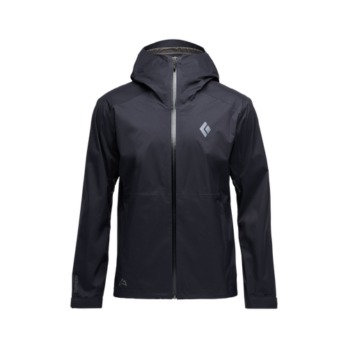 AllTrails × Black Diamond Men's Fineline Stretch Shell - Black Outerwear Black Diamond